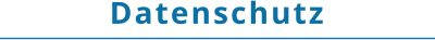 Datenschutz